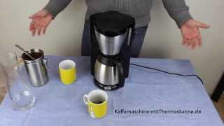 Kaffeemaschine mit Thermoskanne (Testsieger Philips HD7546/20)