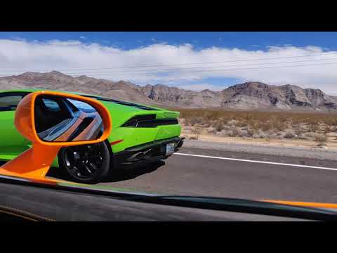 175MPH McLaren 570s vs Lamborghini Huracan roll race