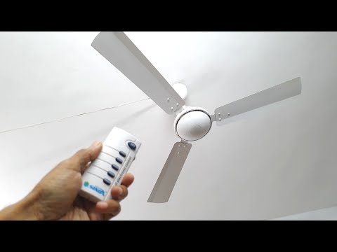 12V DC Solar Ceiling Fan - (BLDC)
