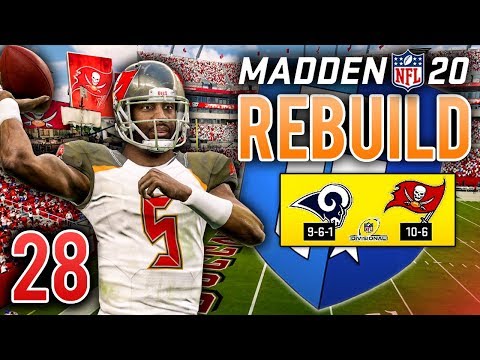 Madden 20 Franchise Rebuild Ep.28 - Bucs Open Playoffs vs LA Rams!