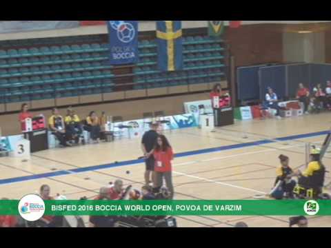 BRASIL no BISFED 2016 BOCCIA WORLD OPEN - POVOA DE VARZIM
