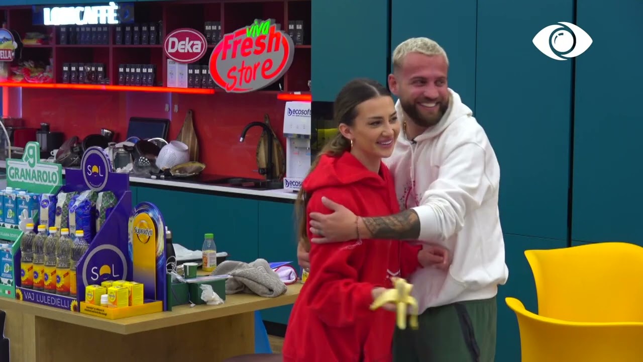 Kiara: Po e bëre prapë, s'ke më punë me mua/ Luizi e përqafon