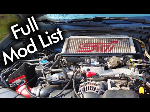 Every MOD on my EJ205 | Subaru WRX Bolt Ons | Saab 92X Aero