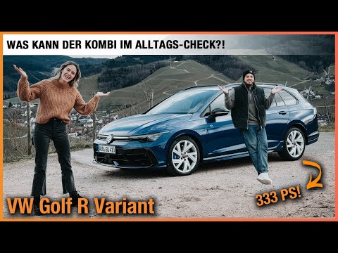 VW Golf R Variant Facelift (2025) Alltags-Check mit dem 333 PS Kombi! Fahrbericht | Review | Test