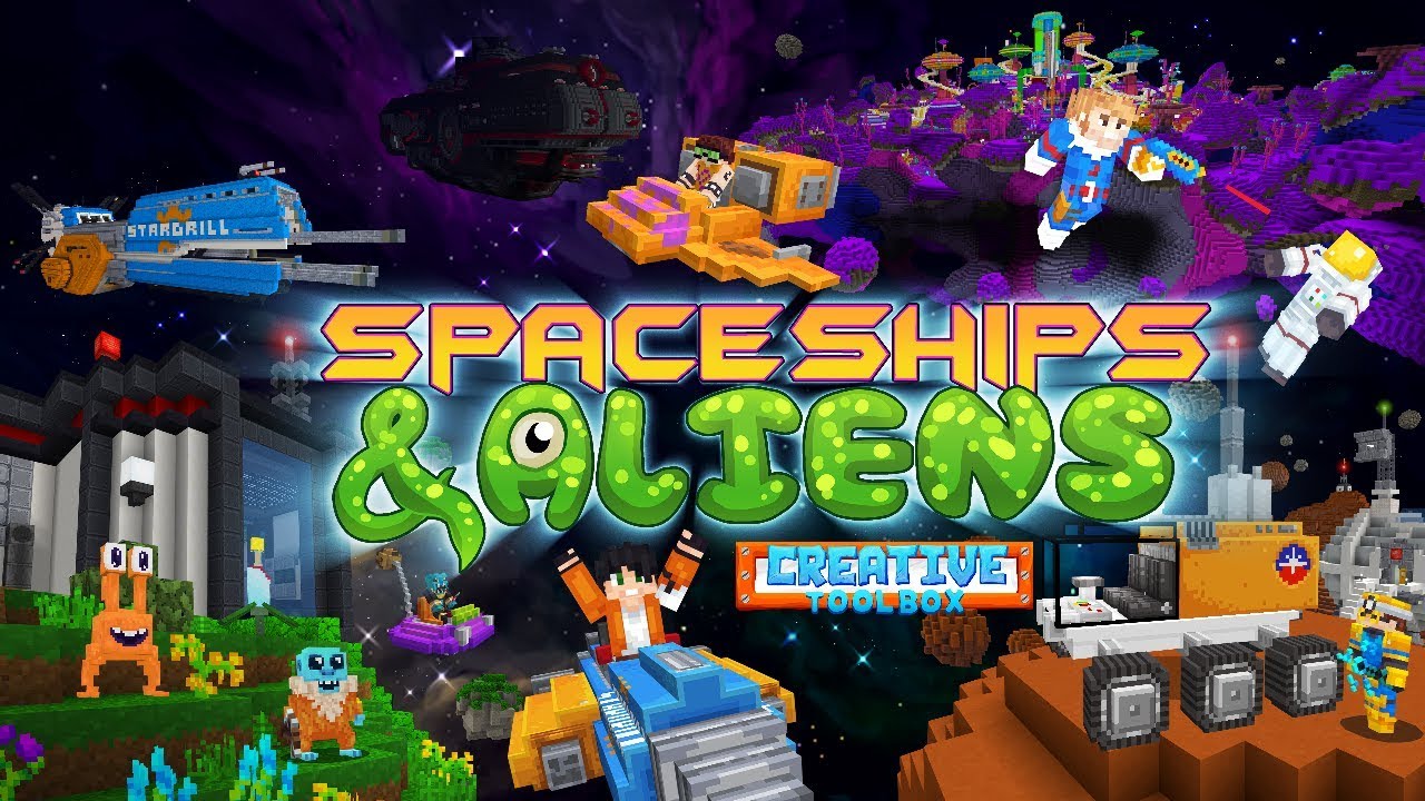 Spaceships & Aliens - Trailer (Minecraft Map)