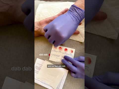 Checking My Family's 🩸Blood Type🩸 #RN #BSN #nursehumor