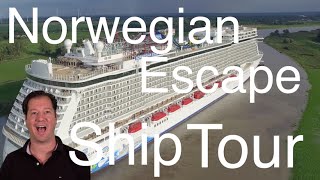 Norwegian Escape Review - Full Walkthrough - Ship Tour - Norwegian Cruise Line