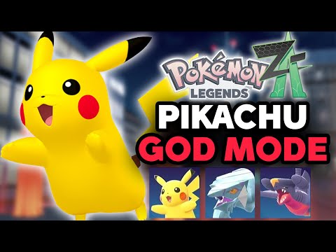 Pikachu is BROKEN Pokemon Legends ZA Ranked Battles