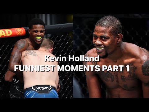 Kevin Holland FUNNIEST MOMENTS OF ALL TIME PART 1