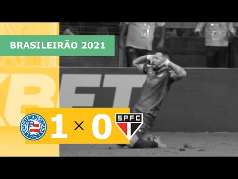 Bahia 1 x 0 São Paulo - Gol - 07/11 - Brasileirão 2021