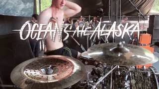 Oceans Ate Alaska - Floorboards [Chris Turner] Drum Video Live [HD]