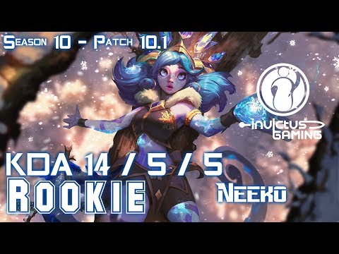 IG Rookie NEEKO vs FPX Doinb QIYANA Mid - Patch 10.1 KR Ranked