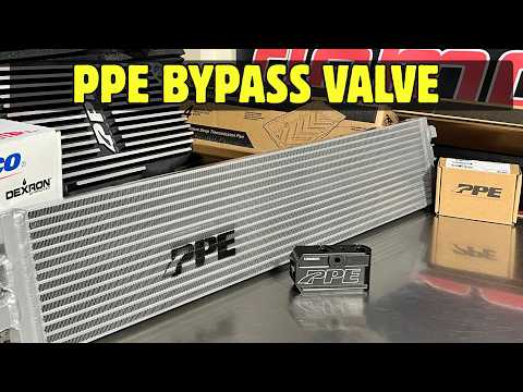 PPE Bypass Valve + Cooler on 3.0 Duramax: 210°F Down to 122°F