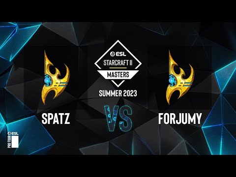 SC2 - Spatz vs. ForJumy - ESL SC2 Masters: Summer 2023 Europe Regionals - Swiss Round 3