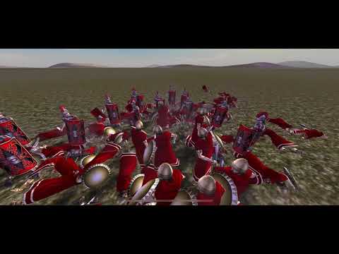 Urban Cohort VS Spartan Hoplite |ROME:Total War