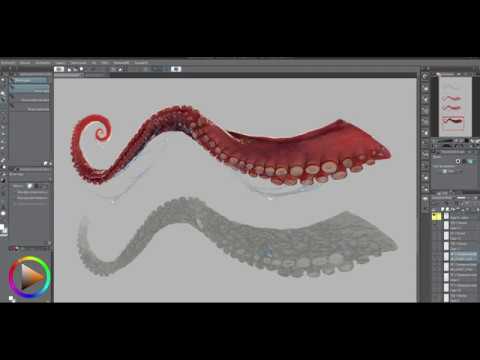 Tentacle Texture Exercise