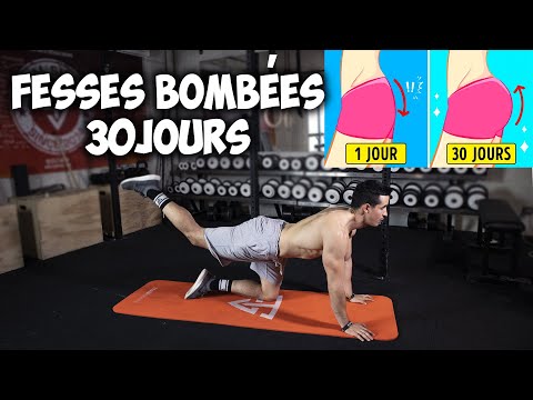 Des fesses plus bombées en 30jours ! (exercice maison)