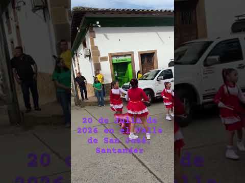 20 de Julio en el Valle de San José, Santander