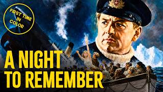 Download lagu A Night to Remember | 1958 | Colorized | Classic Titanic Movie | Historical Film mp3