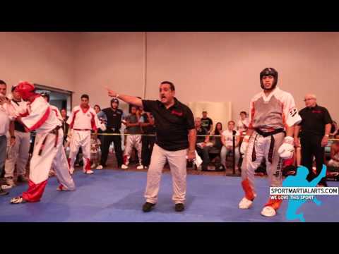 2015 Pan American Int'ls - Unk v Leo Valdivia - Men's Team Sparring