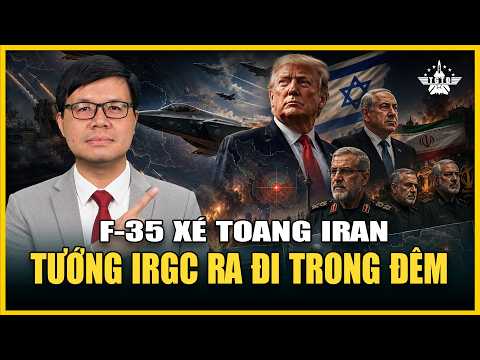 F-35 Xuyên Thủng Phòng Không Iran, Israel Ném Bom 4 Thành Phố - Tướng Cấp Cao Ra Đi Ngay Trong Đêm!