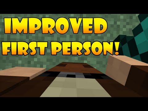 Mind-Blowing First Person View Mod in Minecraft - A Whole New Experience!