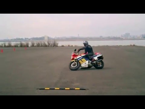 基礎練習（旋回）1 【Crowmacさん】 NS400R 2016/03/06