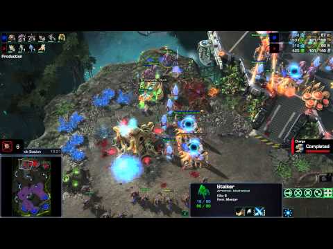 Starcraft II -- HOTS -- Jaedong (Z) v ShoWTimeE(T) on Vaani Research Station