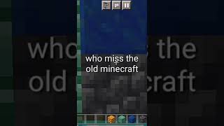 Who miss the old minecraft 🥺🥺🥺. #minecraft #trending #viral #shorts #shortvideo  #ytshorts