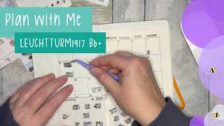 Bullet Journal B6+ Leuchtturm 1917 | A New Month Set Up