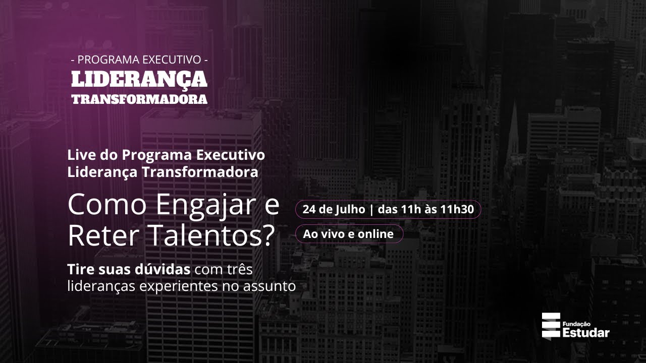 Live: Como engajar e reter talentos?