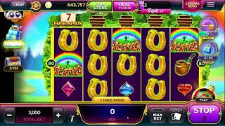 Caesars Slots - 🍀 Leprechaun Riches - 146,500 Coins Lost - 2 Big Wins