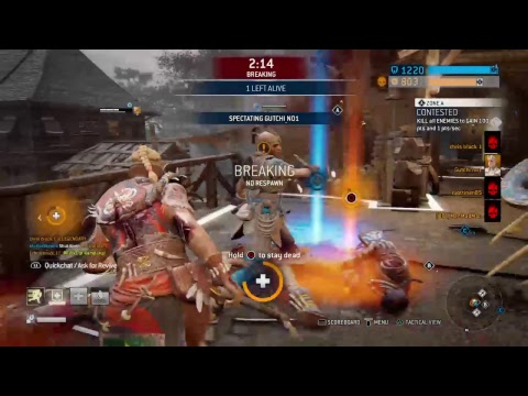 Ruottinen pelaa:   for honor (online ragee?)