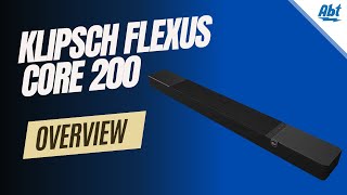 Video thumbnail for Klipsch Flexus Core 200 Soundbar by Abt Electronics