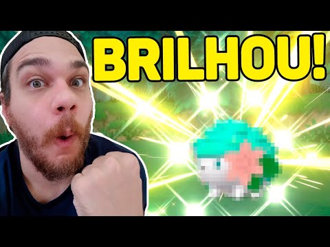 PEGUEI O SHINY MAIS RARO DE TODOS NOS NOVOS JOGOS POKÉMON !!