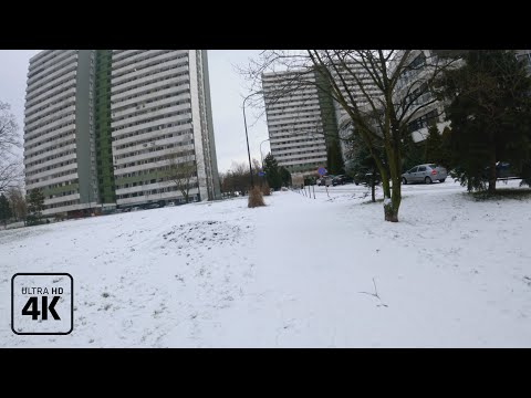 Surroundings Walks 4K - Walk through the "Millennium Estate" - Osiedle Tysiąclecia - Katowice.