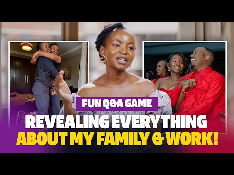 Fun Q&A Game That Reveals EVERYTHING About My Family & Work! 