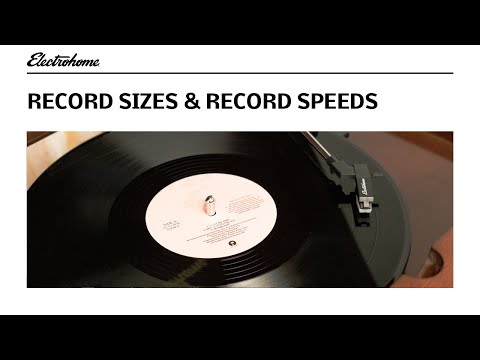 Vinyl Record Sizes and Speeds | What does 33 – 45 - 78 RPM mean?
