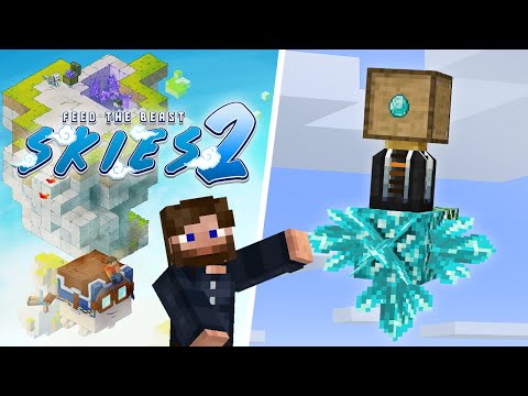 FTB Skies 2 EP5 Lightning Forged Diamonds & GeOre Automation