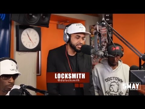 Locksmith freestyles over Pete Rock beats on Sway (2015)