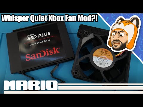 Can We Make the Original Xbox Whisper Quiet? - Xbox Nexus Fan Mod & HDD Spacer Review!