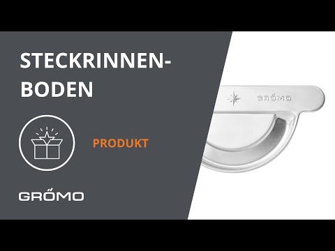 Produktvideo GRÖMO - Steckrinnenboden mit Einstecknut