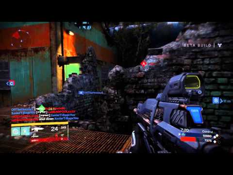 DESTINY BETA PS4 HD PvP Crucible TiTan Gameplay PT10