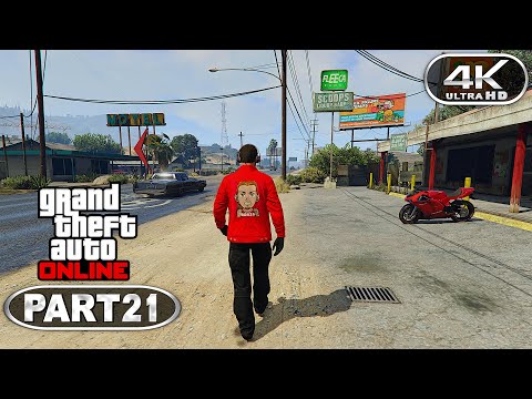 GTA Online 4K Gameplay Walkthrough Part 21 - No Commentary