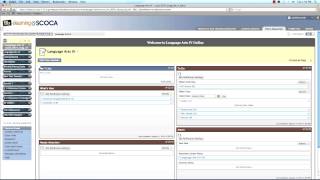 Blackboard Online Course Orientation Video #1