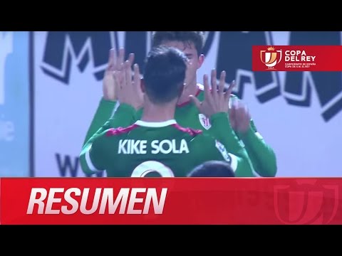 Resumen de Real Balompédica Linense (0-2) Athletic Club