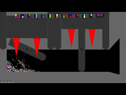 Survival Proliferation 69 - Marble Race in Algodoo