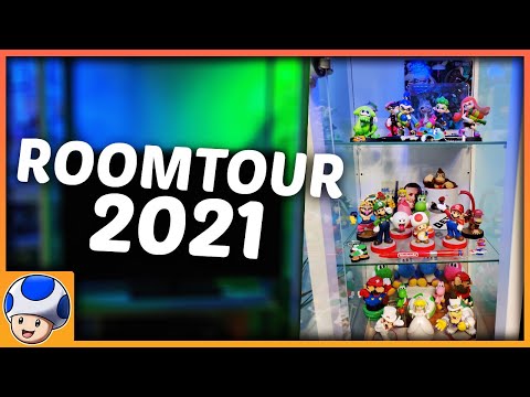 Meine große Nintendo Sammlung! Roomtour 2021 | Piuus
