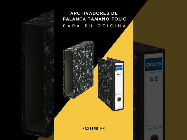 Vídeo relacionado con Archivador de palanca A4 75 mm - Diseño Metálico - Satin Gold Birds