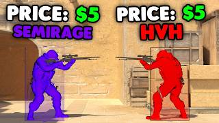 BEST Semirage Cheat vs WORST HVH Cheat